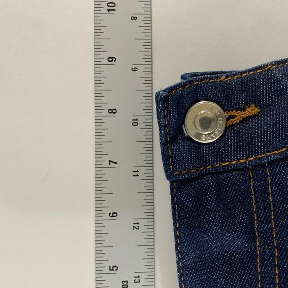 IRO JEANS 27 Womens Alyson Skinny Jeans Low Rise Dark Blue Retro Y2K - Picture 8 of 10